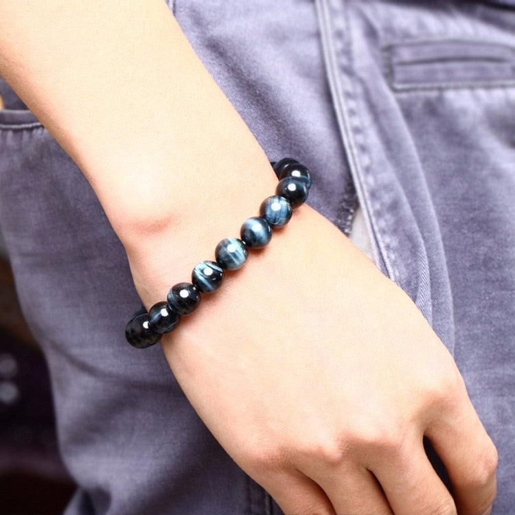 Willpower Blue Tiger Eye Bracelet