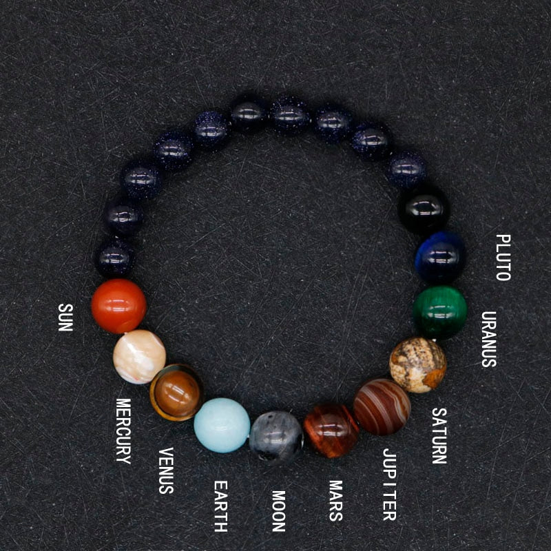 8 Planets Universe Bracelet
