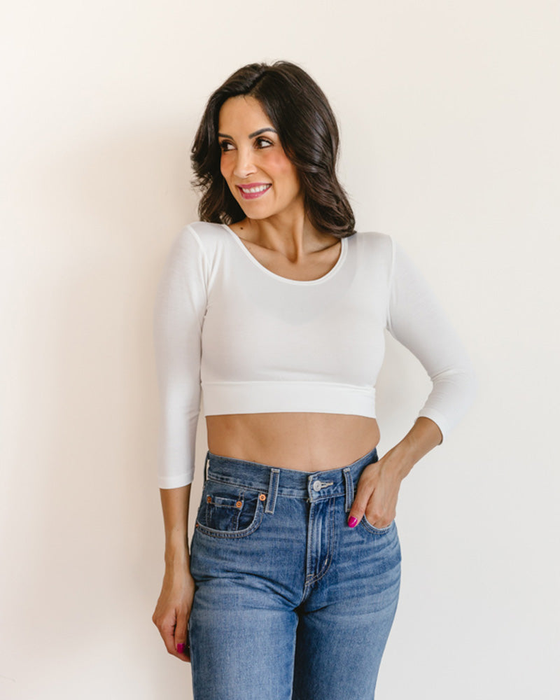 Classic 3/4 Sleeve Halftee - Concordia Style Boutique