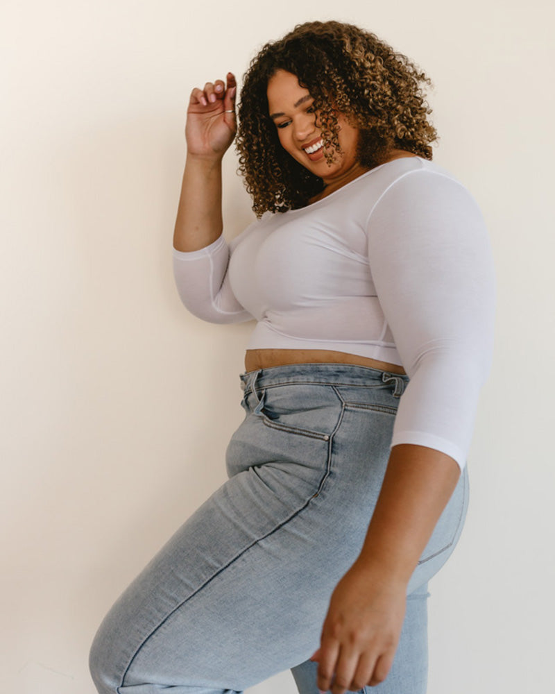 Classic 3/4 Sleeve Halftee - Concordia Style Boutique