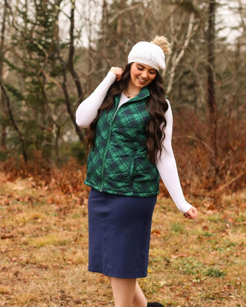 Crew Neck Long Sleeve Halftee - Concordia Style Boutique