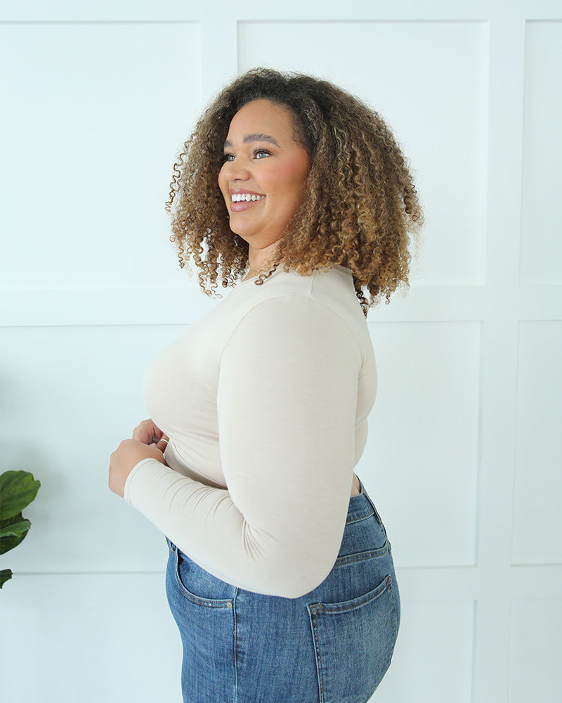 Classic Long Sleeve Halftee - Concordia Style Boutique