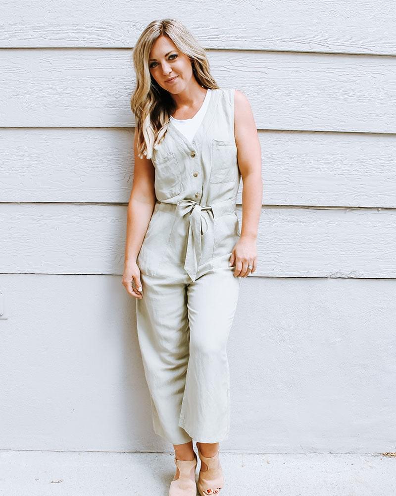 Crew Neck Tank Halftee - Concordia Style Boutique