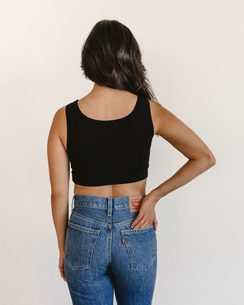 Classic Wide Strap Tank Halftee - Concordia Style Boutique