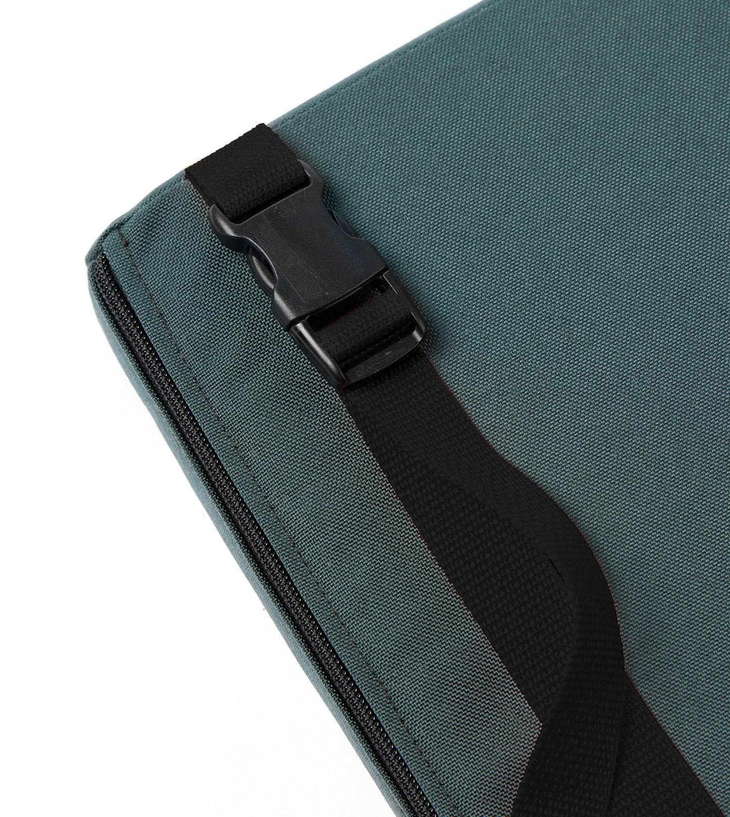 Steel Grey Cordura® / White Logo - US-made Hüga heated cushions are the longest-lasting, highest quality, most durable heated cushions you can buy!