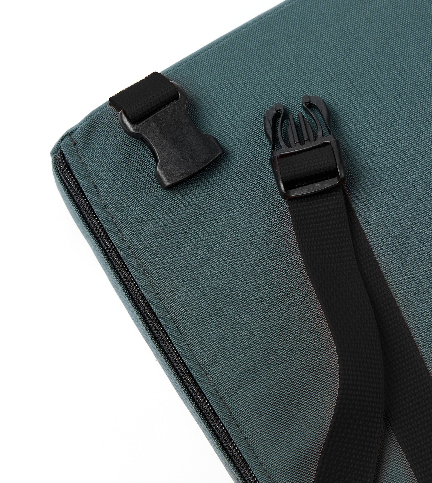 Steel Grey Cordura® / White Logo - US-made Hüga heated cushions are the longest-lasting, highest quality, most durable heated cushions you can buy!