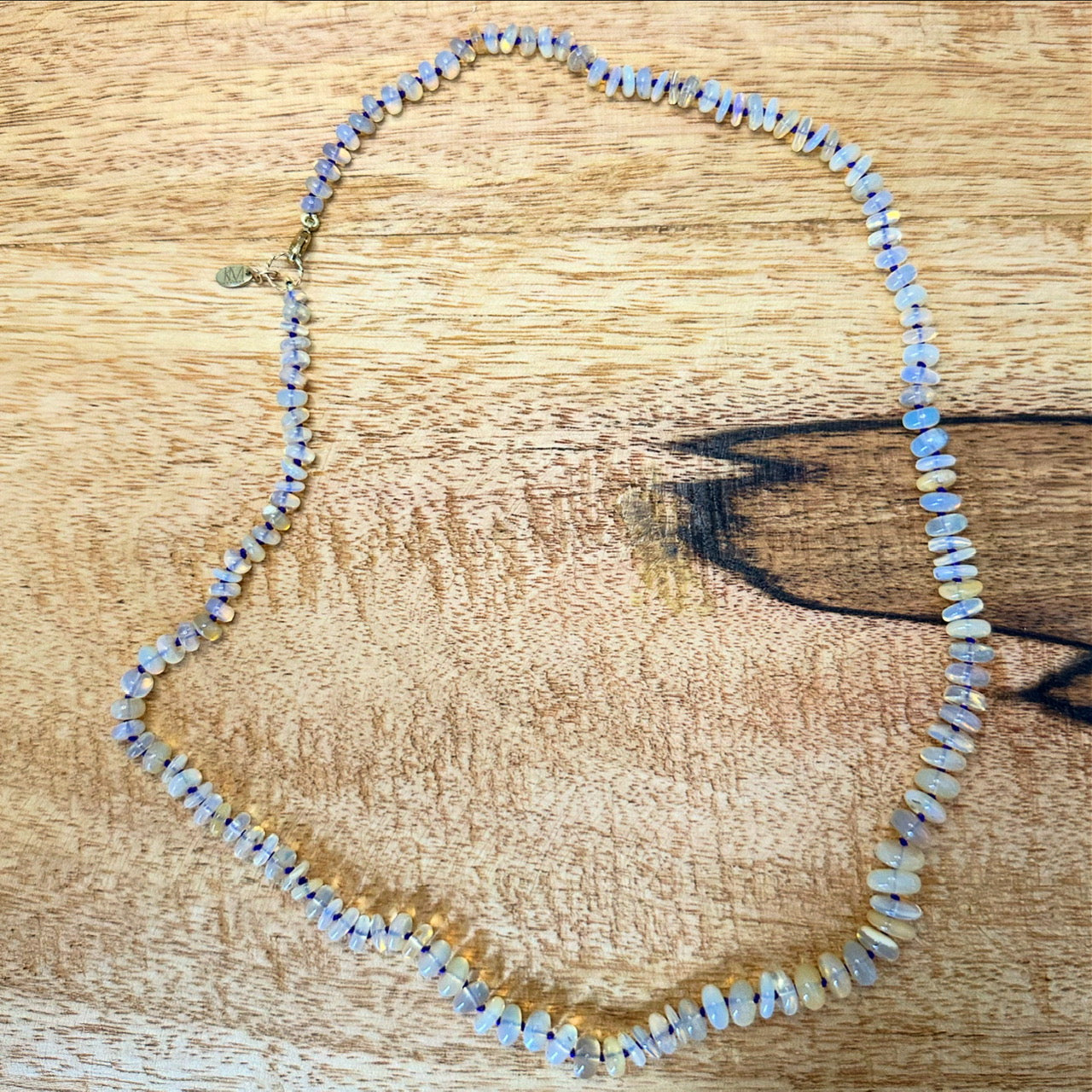 Opal Beaded Necklace