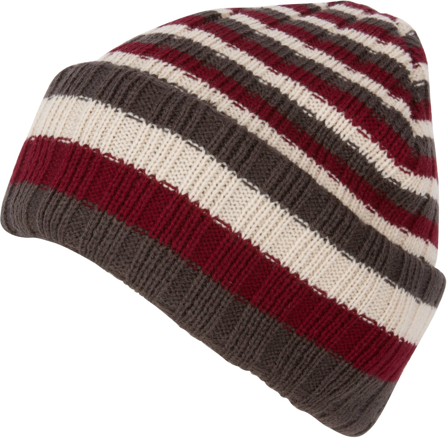 Sakkas Sam Unisex Ribbed Stripe Beanie Cap - Concordia Style Boutique