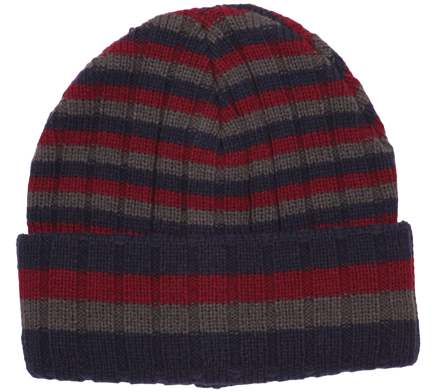 Sakkas Sam Unisex Ribbed Stripe Beanie Cap - Concordia Style Boutique