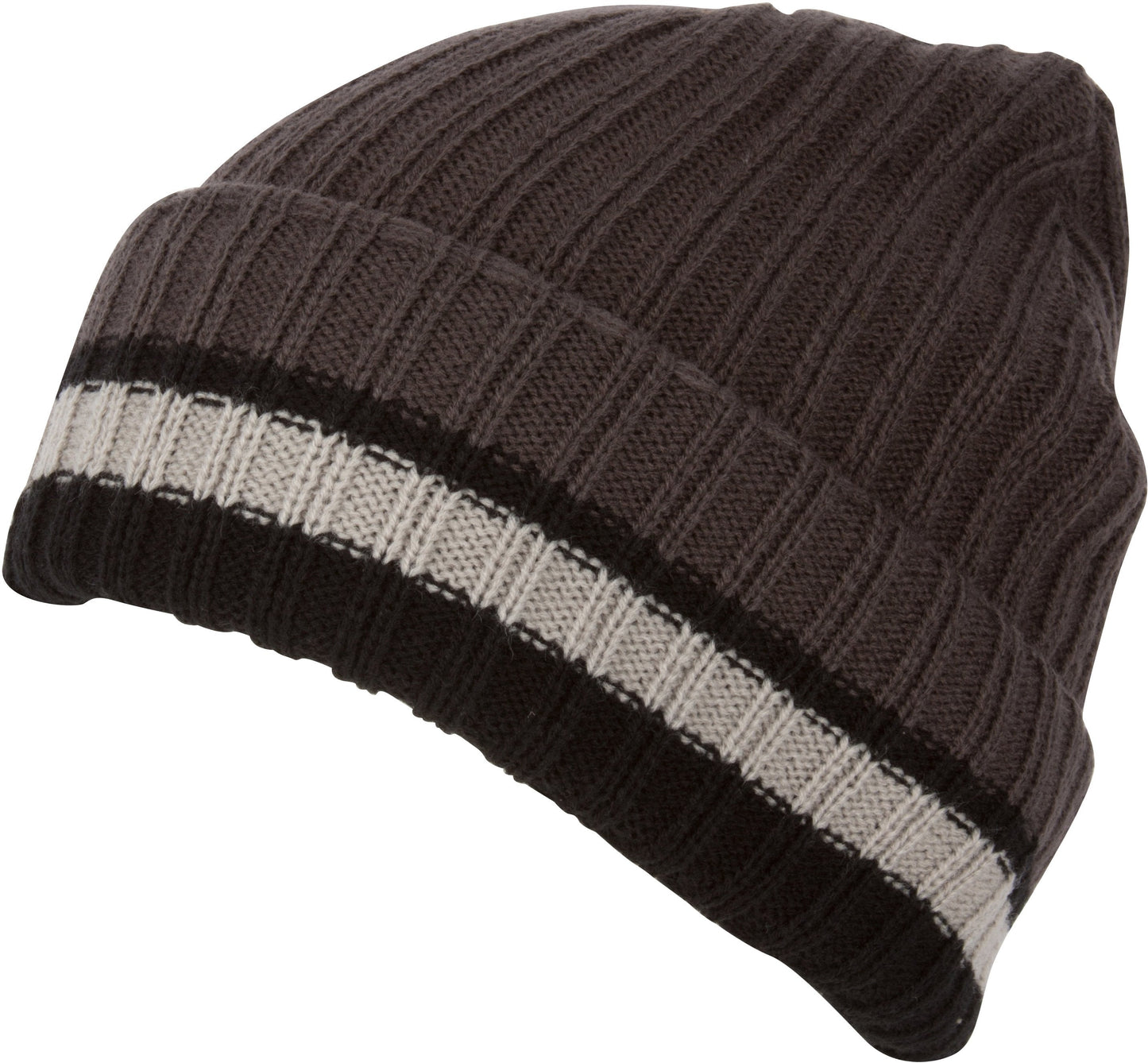 Sakkas Sam Unisex Ribbed Stripe Beanie Cap - Concordia Style Boutique