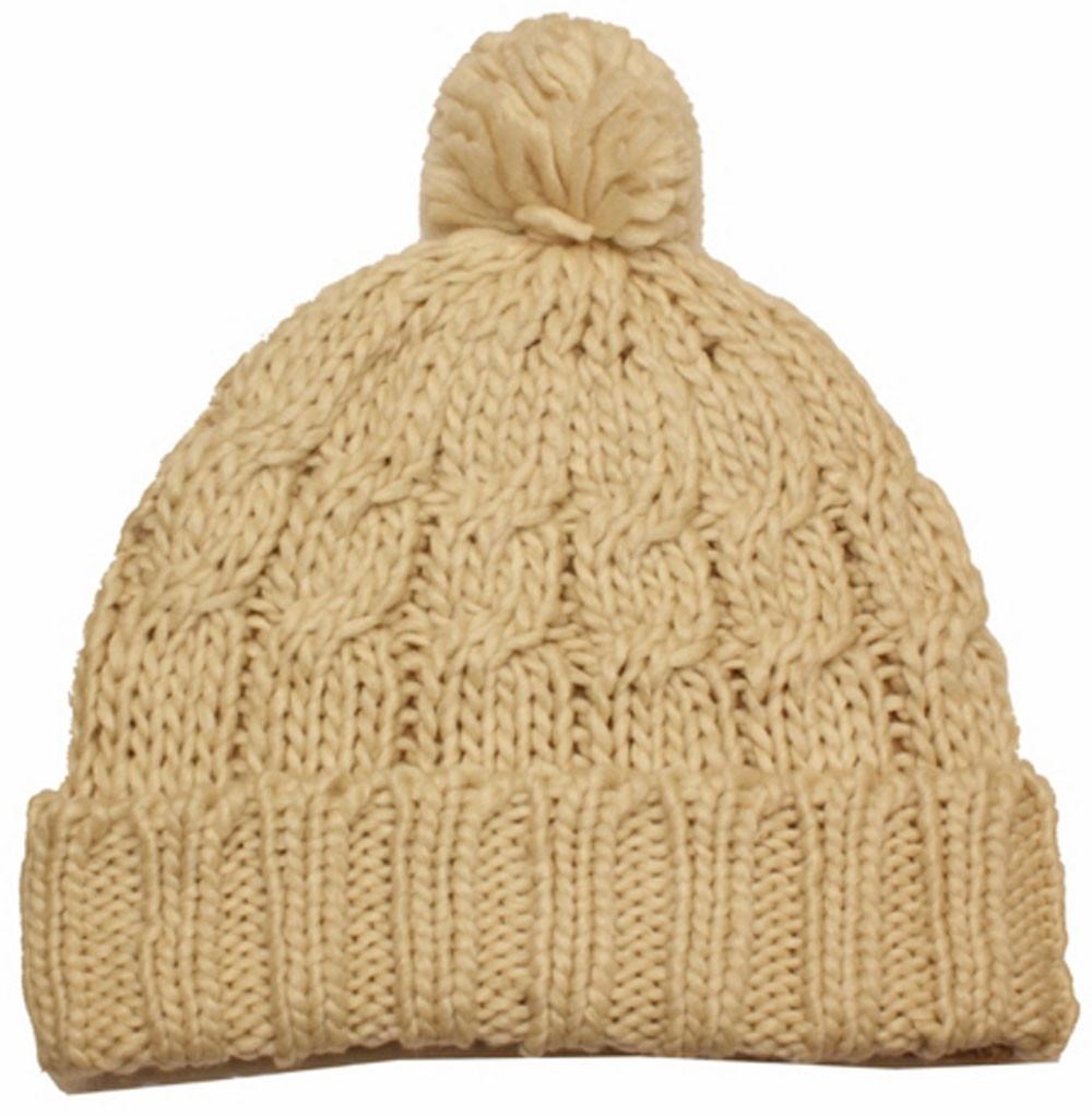 Sakkas Pom Pom Cable Knit Cuffed Winter Beanie/ Hat/ Cap ( 8 Colors ) - Concordia Style Boutique