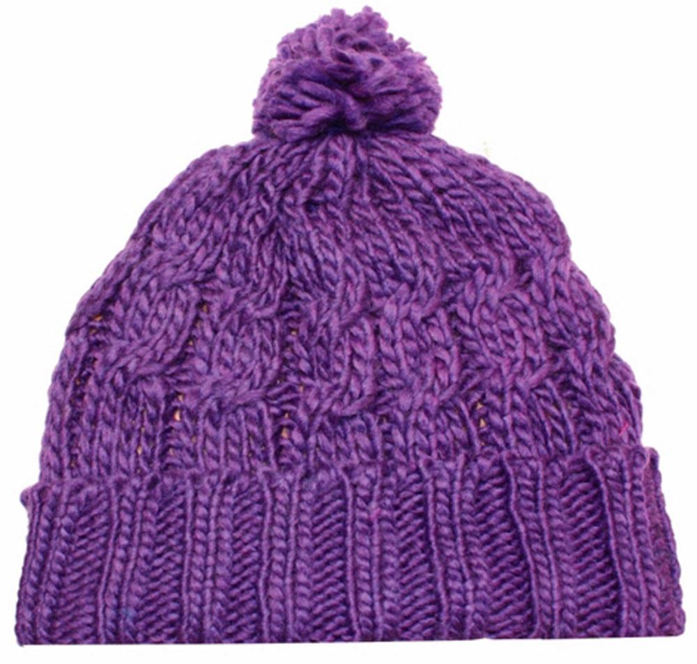 Sakkas Pom Pom Cable Knit Cuffed Winter Beanie/ Hat/ Cap ( 8 Colors ) - Concordia Style Boutique