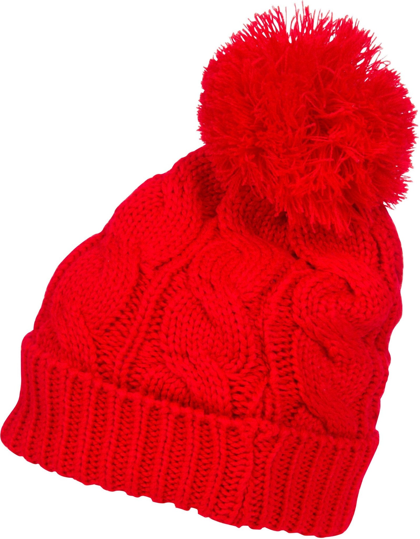 Sakkas Pom Pom Cable Knit Cuffed Winter Beanie/ Hat/ Cap ( 8 Colors ) - Concordia Style Boutique