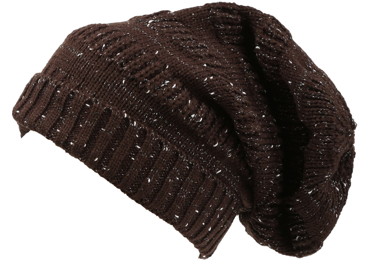 Sakkas Kase Long Tall Slouchy Striped Knit Fishermans Unisex Solid Beanie Hat - Concordia Style Boutique