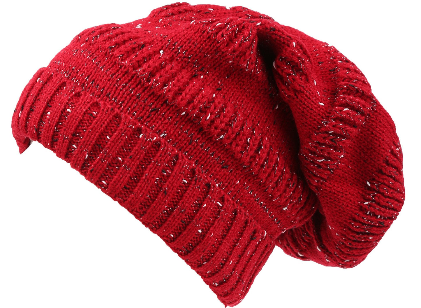 Sakkas Kase Long Tall Slouchy Striped Knit Fishermans Unisex Solid Beanie Hat - Concordia Style Boutique