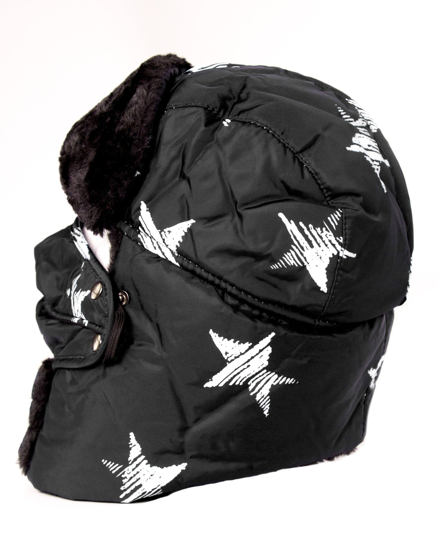 Sakkas Alex Unisex Ushanka Faux Fur Windproof Trapper Aviator Hat Removable Mask - Concordia Style Boutique