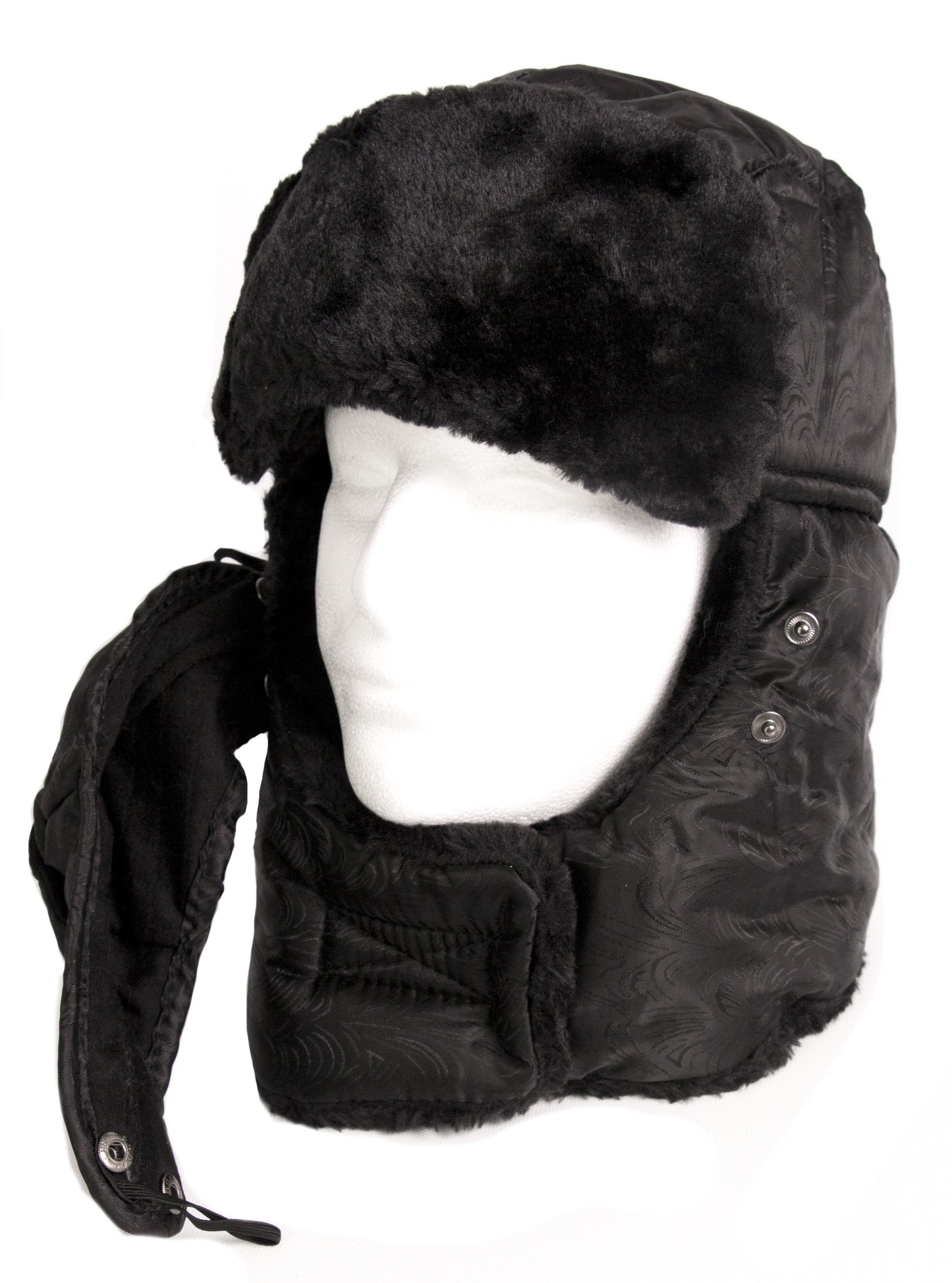 Sakkas Alex Unisex Ushanka Faux Fur Windproof Trapper Aviator Hat Removable Mask - Concordia Style Boutique