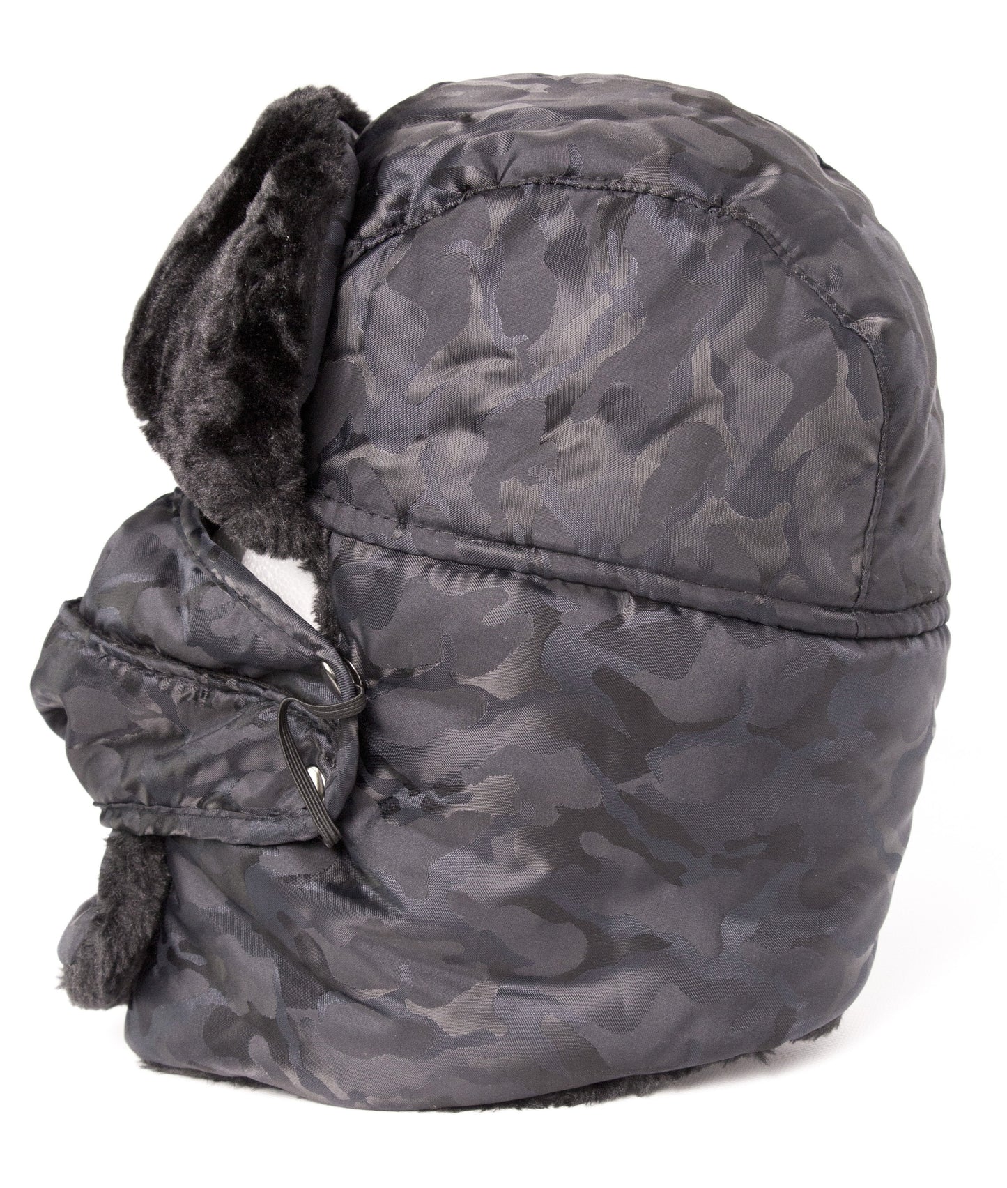 Sakkas Alex Unisex Ushanka Faux Fur Windproof Trapper Aviator Hat Removable Mask - Concordia Style Boutique