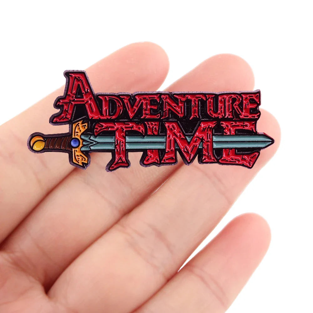 DZ1460 Anime Enamel Pin Collection Brooch Lapel Badge Gift for Kids Fans