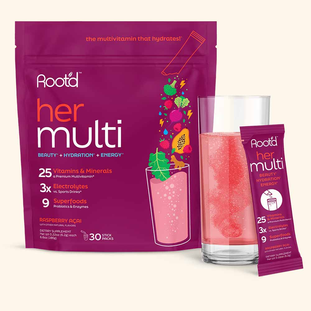 Her MULTI -The Multivitamin That Hydrates - Formulated For Her