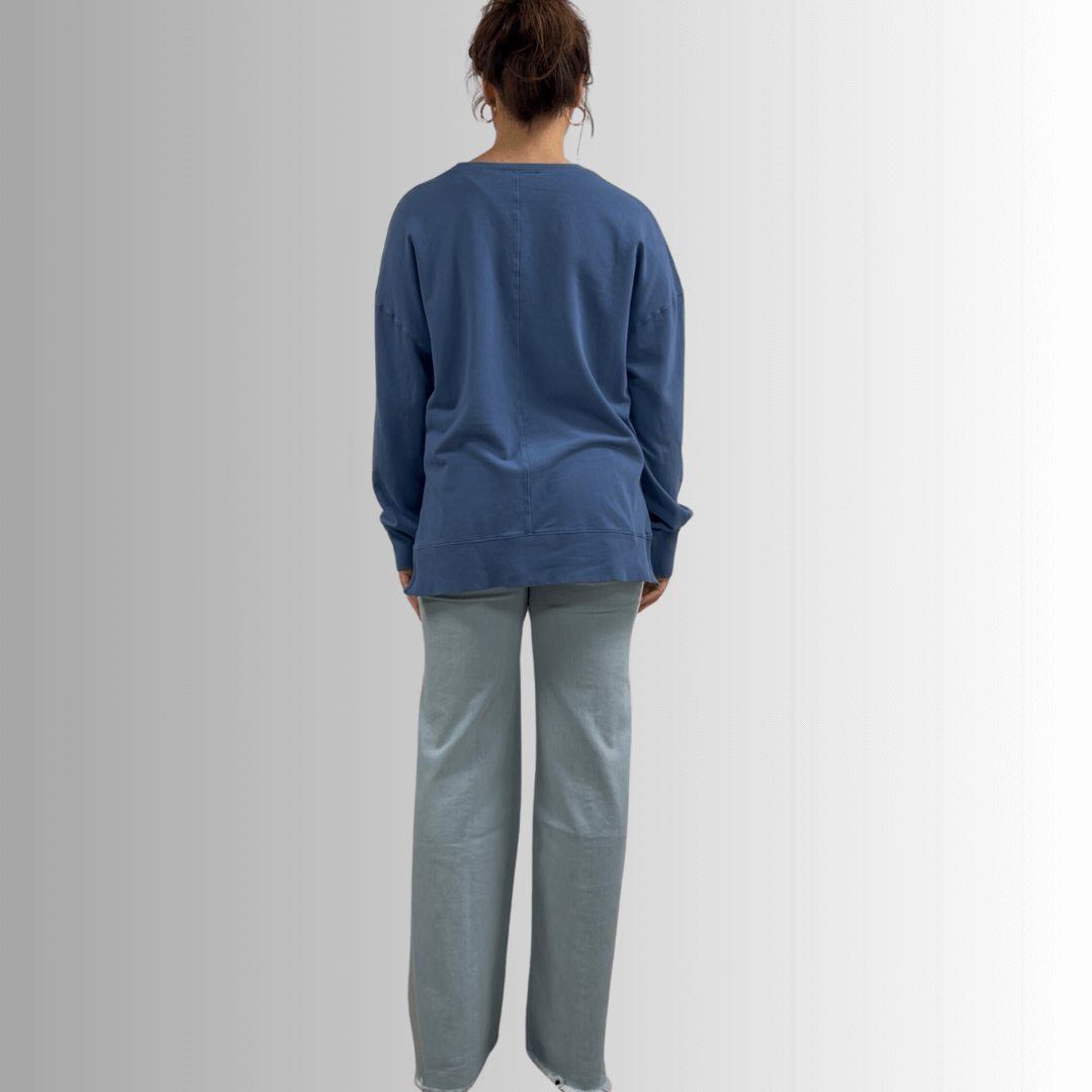 Tessa Lightweight French Terry Sweatshirt - Concordia Style Boutique