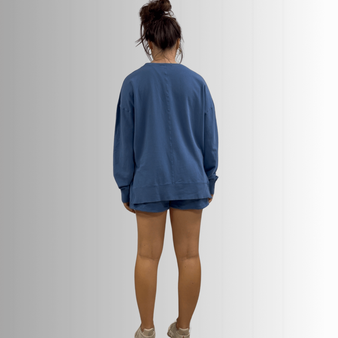 Tessa Lightweight French Terry Sweatshirt - Concordia Style Boutique
