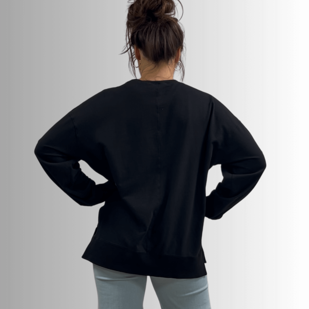 Tessa Lightweight French Terry Sweatshirt - Concordia Style Boutique