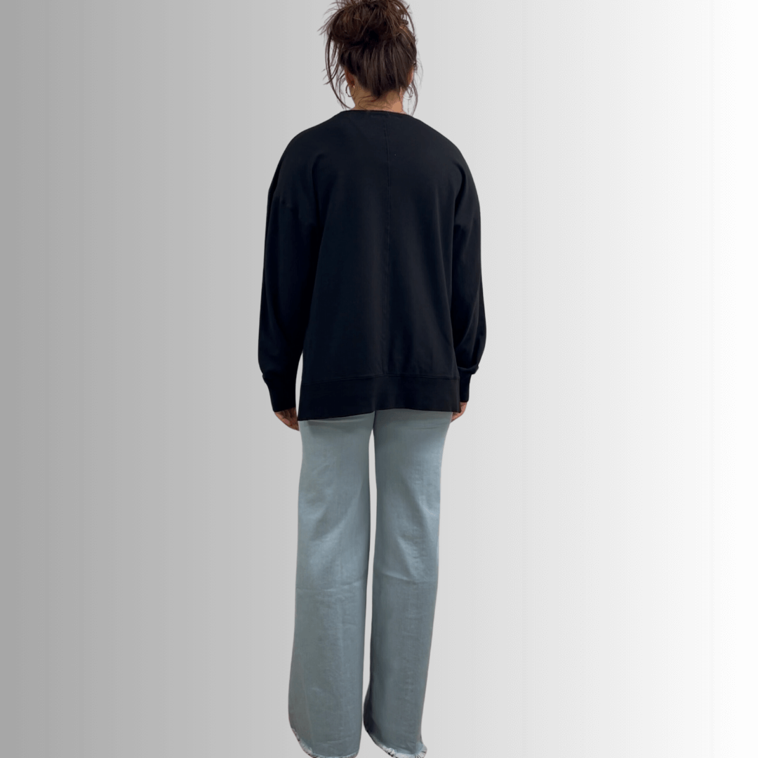Tessa Lightweight French Terry Sweatshirt - Concordia Style Boutique