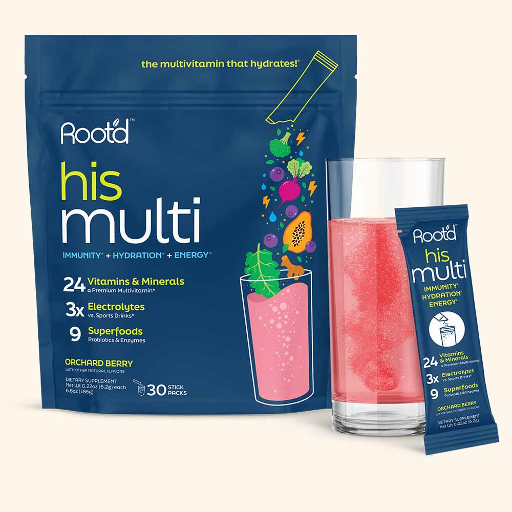 His MULTI - The Multivitamin That Hydrates - Formulated For Him