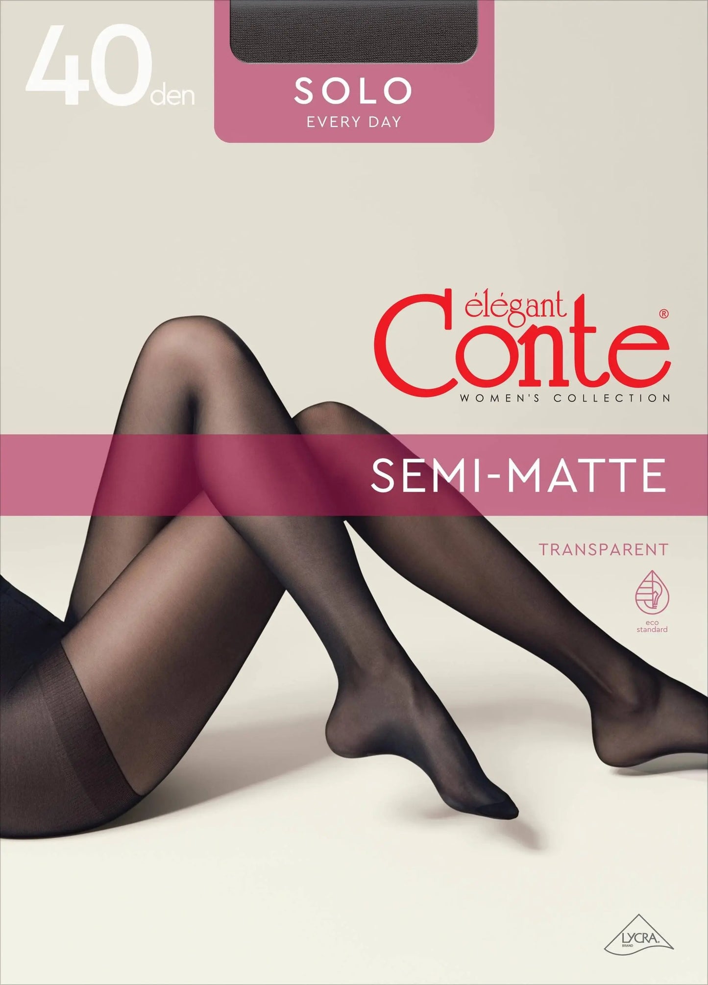Tights Conte Solo 40 Den - Classic Pantyhose - Concordia Style Boutique