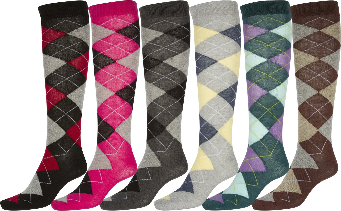 Sakkas Women's Cotton Blend Knee High Socks Assorted Pack - Concordia Style Boutique