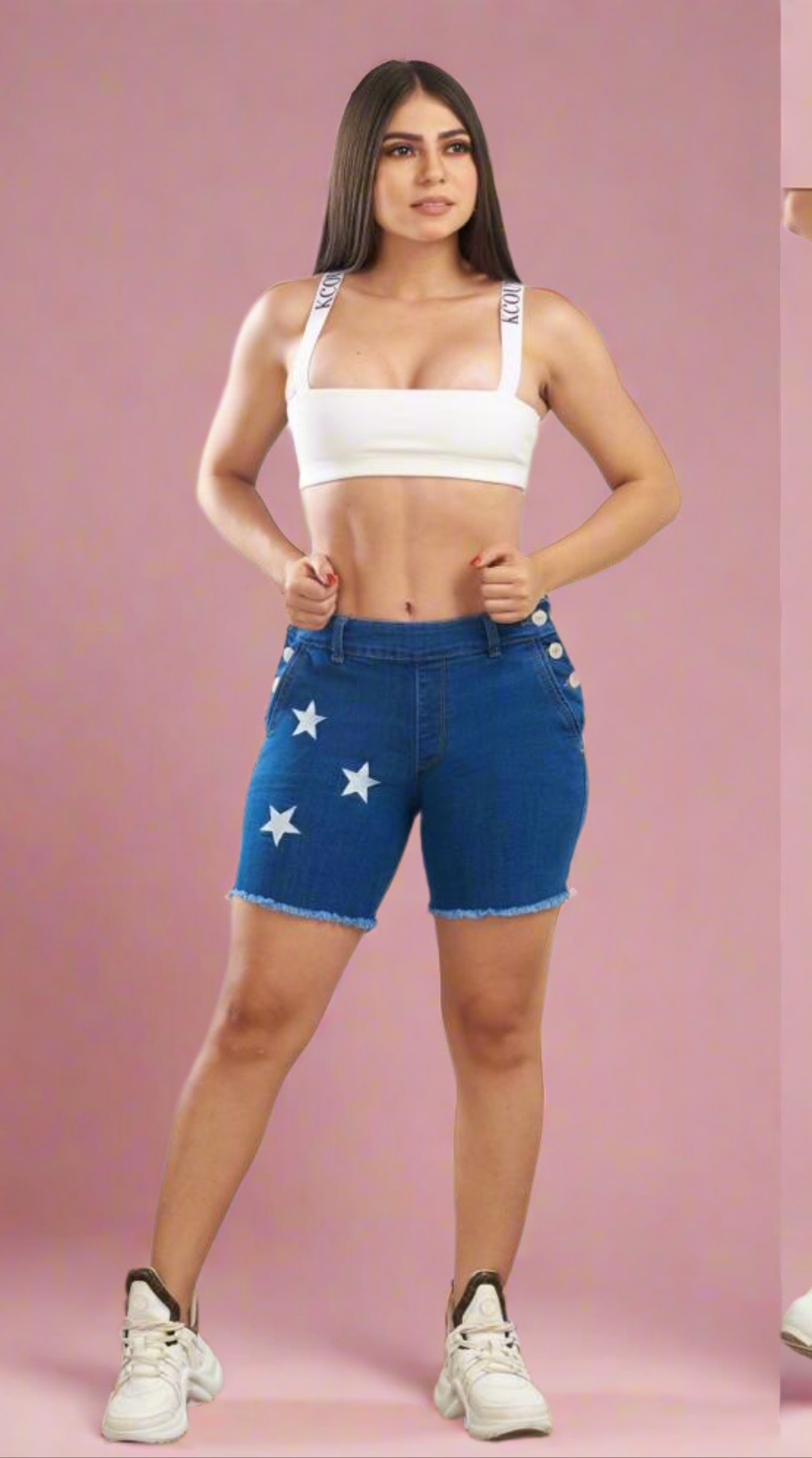 7142 100% Authentic Colombian Push Up Short