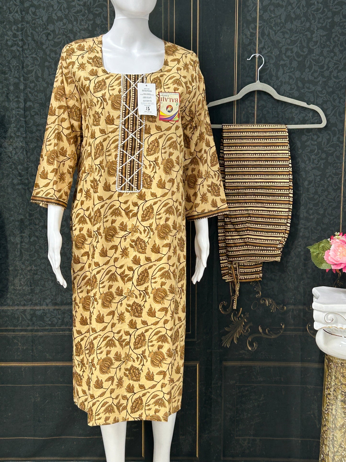 Cotton Kurti pant set
