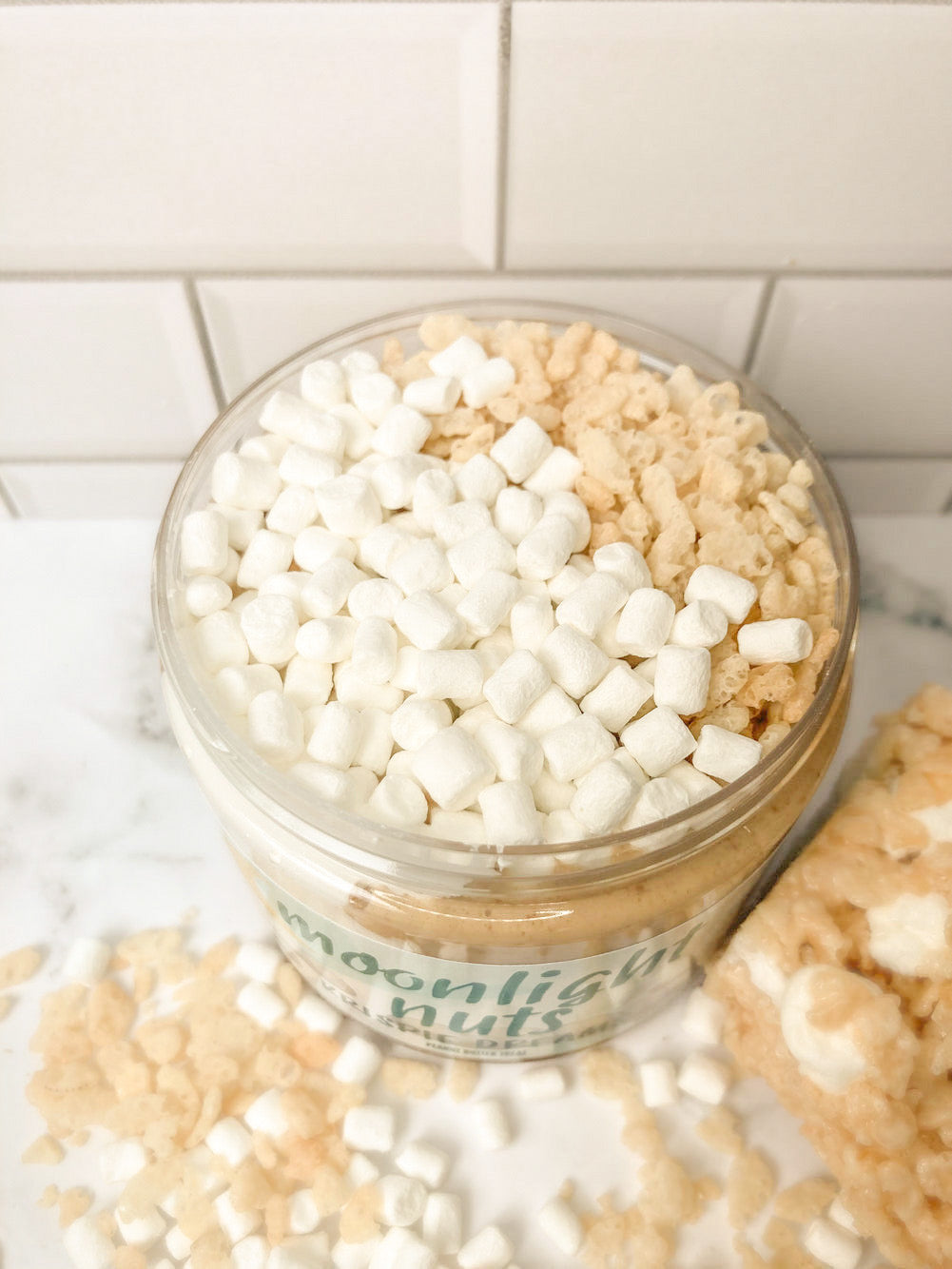 Krispie Dreams – White Chocolate Peanut Butter with Caramel, Marshmallow & Rice Krispies - Concordia Style Boutique