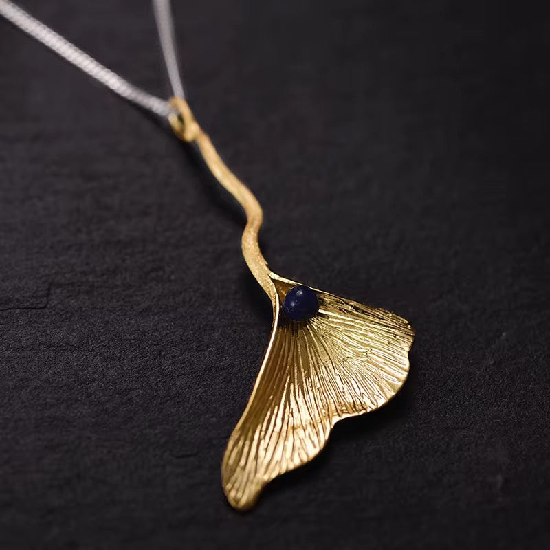 Ginkgo Elegance Pendant