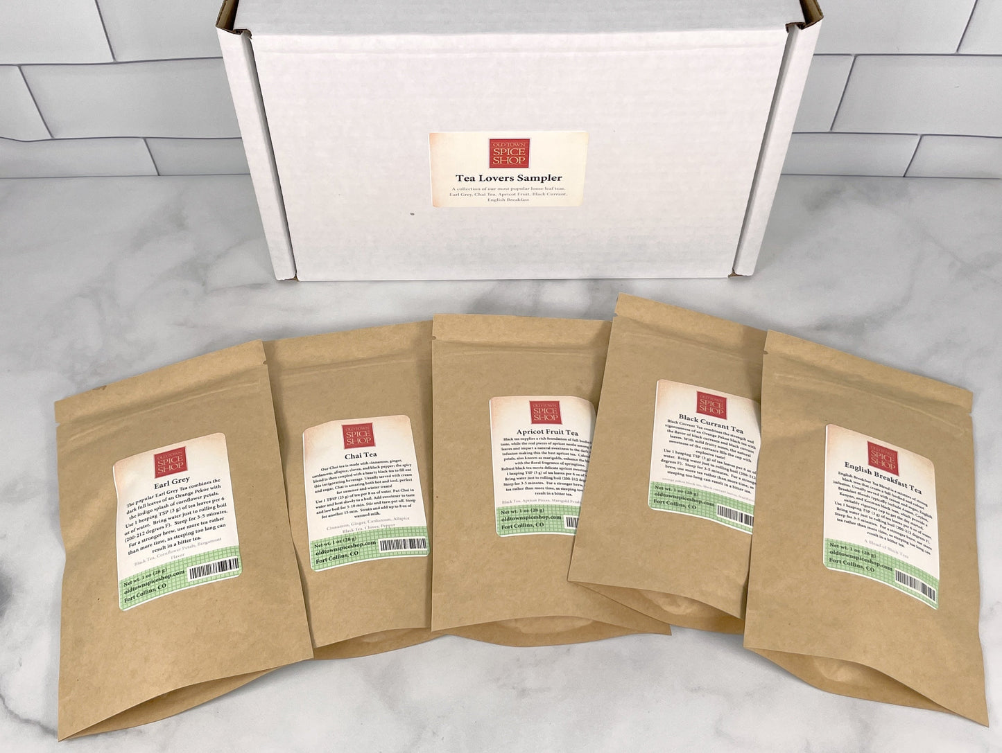 Tea Lovers Sampler Gift Box - Concordia Style Boutique