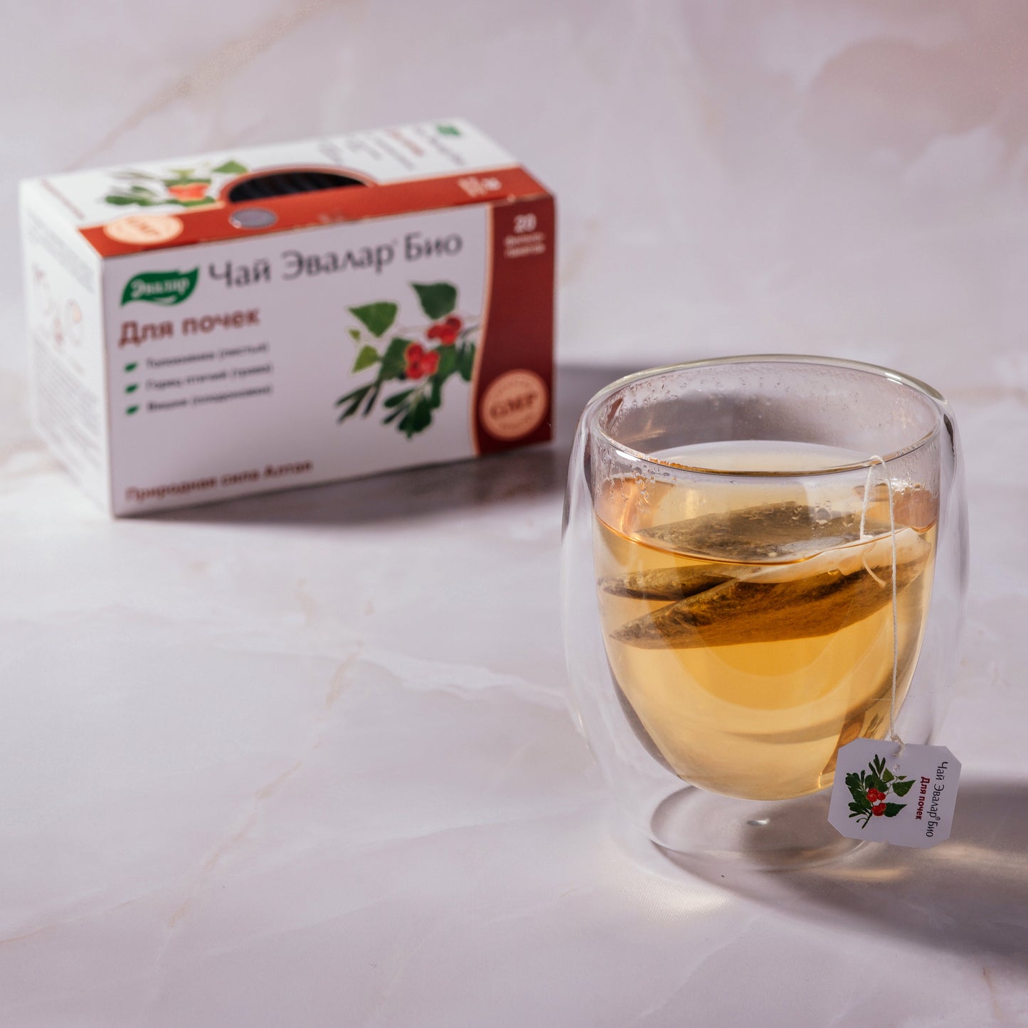 Bearberry Knotweed Cherry Herbal Tea – 20 Tea Bags - Concordia Style Boutique