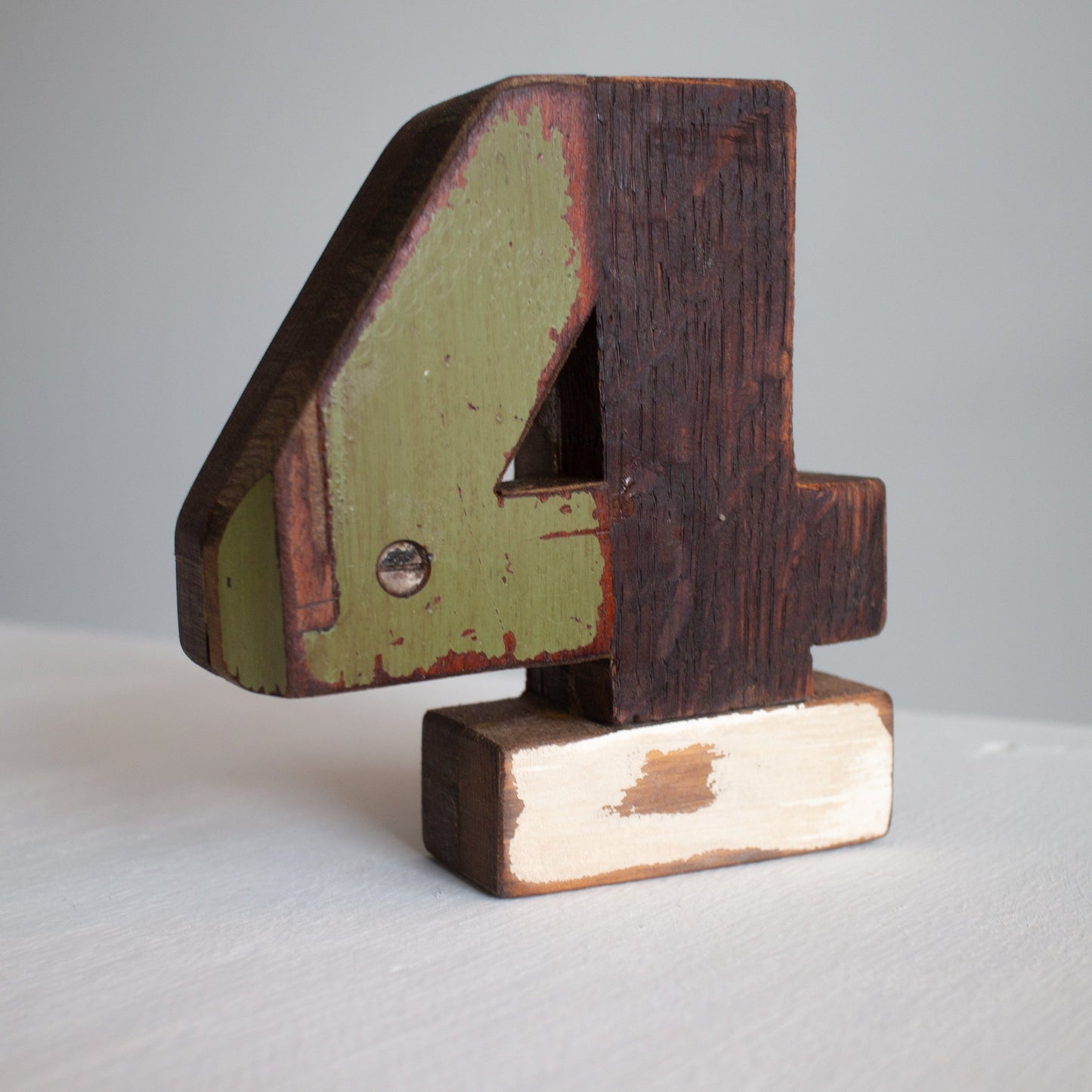 Handmade Wooden Numbers