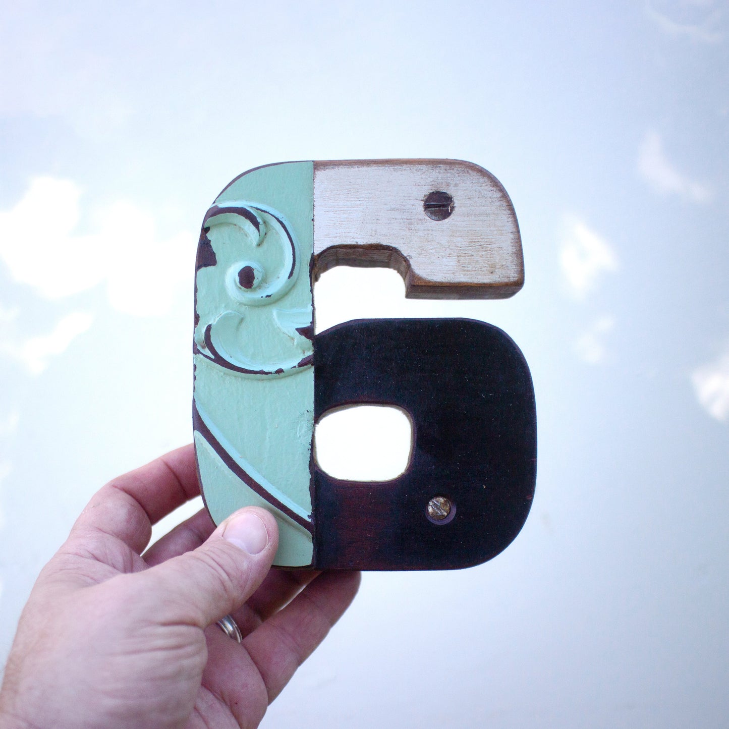Handmade Wooden Numbers