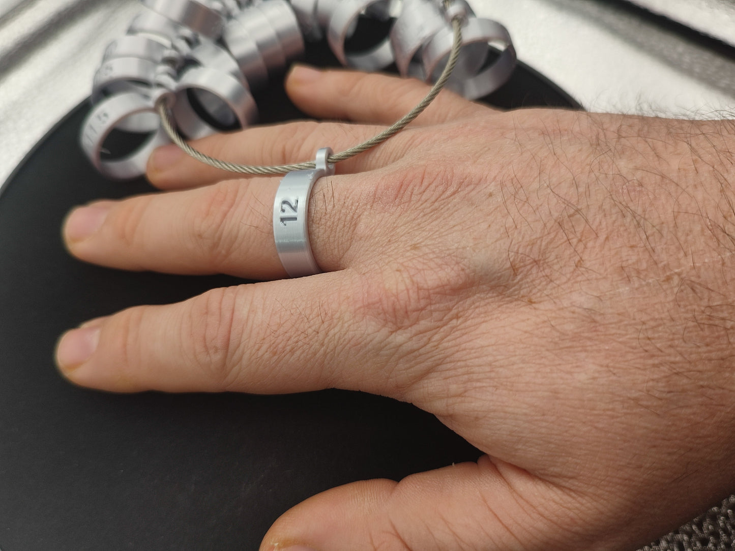 SureFit 8mm Comfort Fit Ring Sizer Set