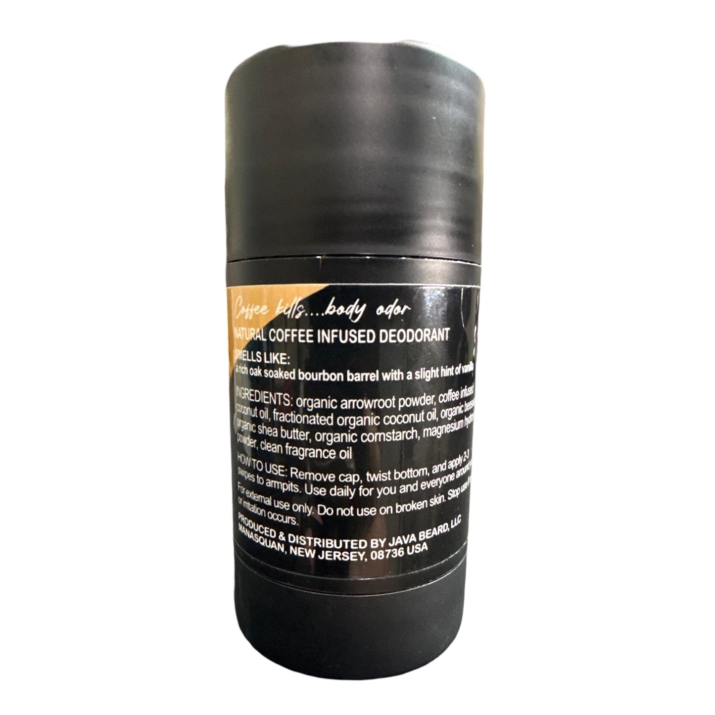 Oak Barrel Bourbon KAFX Body Natural Coffee Infused Deodorant - Concordia Style Boutique