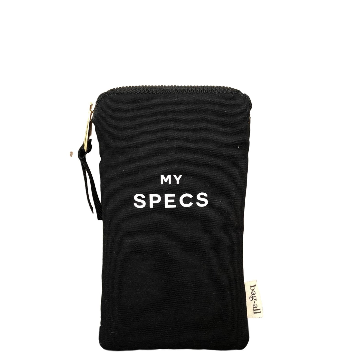 My Specs Glasses Case with Outside Pocket, Black - Concordia Style Boutique