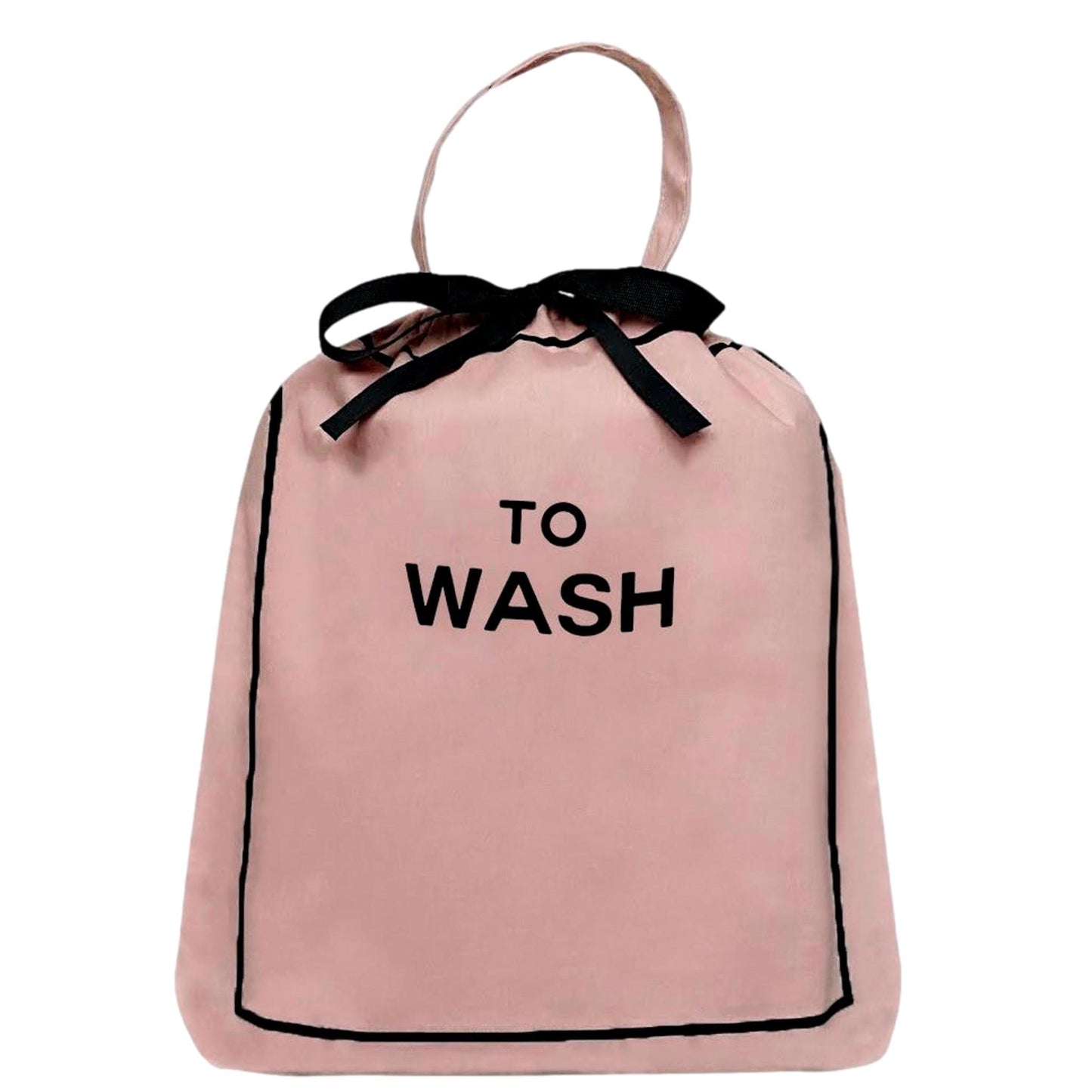 To Wash Laundry Bag, Pink/Blush - Concordia Style Boutique