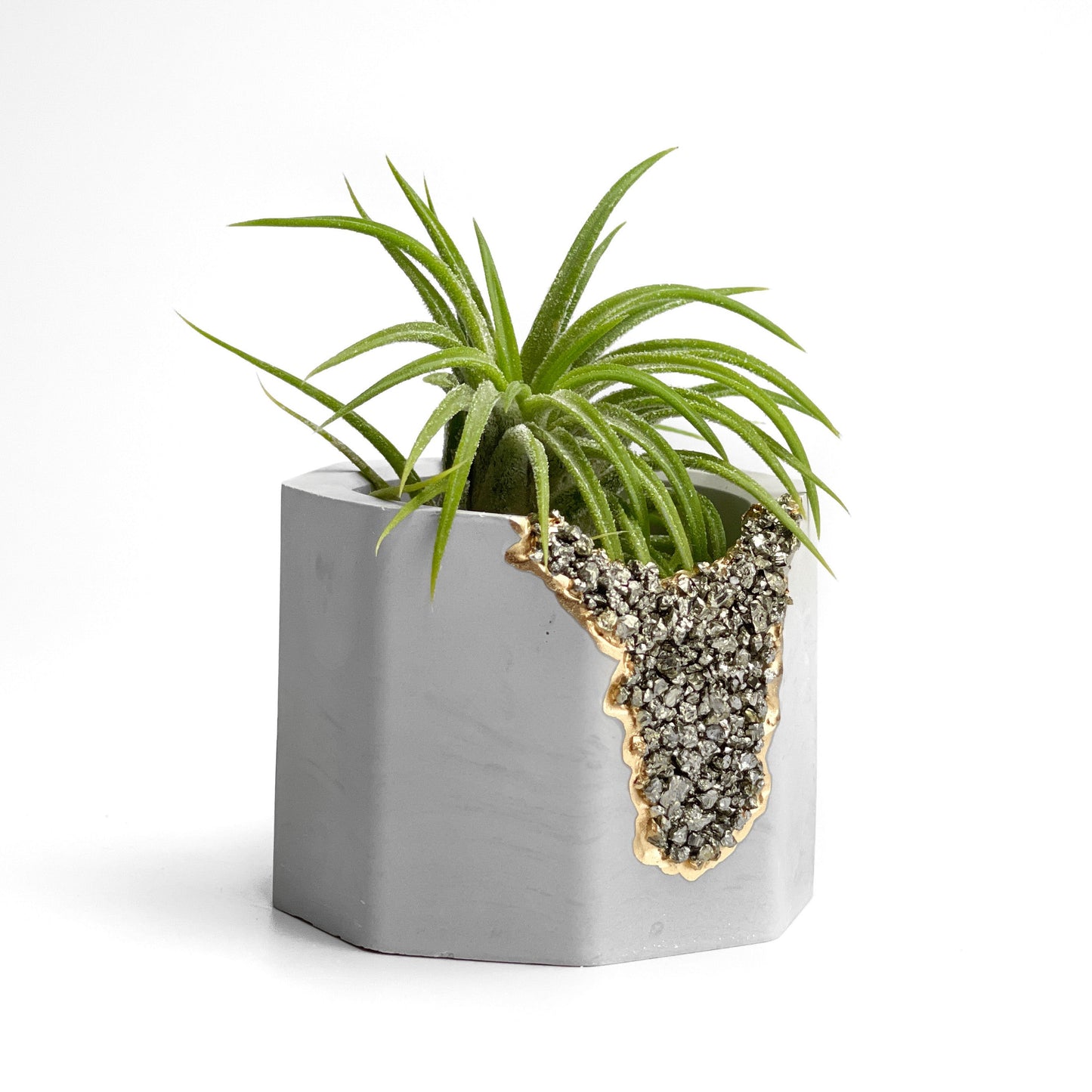 PYRITE GEODE PLANTER - Concordia Style Boutique