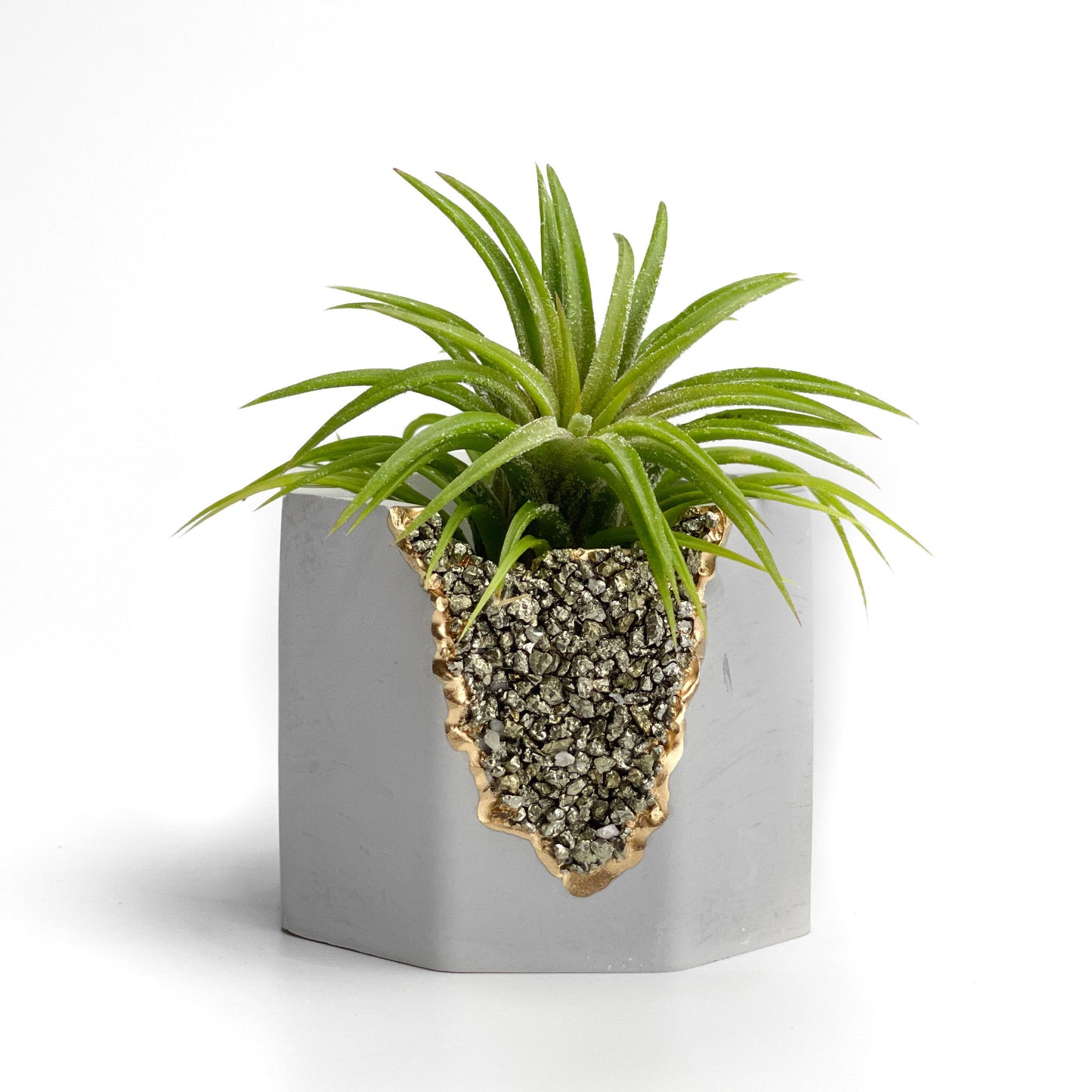 PYRITE GEODE PLANTER - Concordia Style Boutique