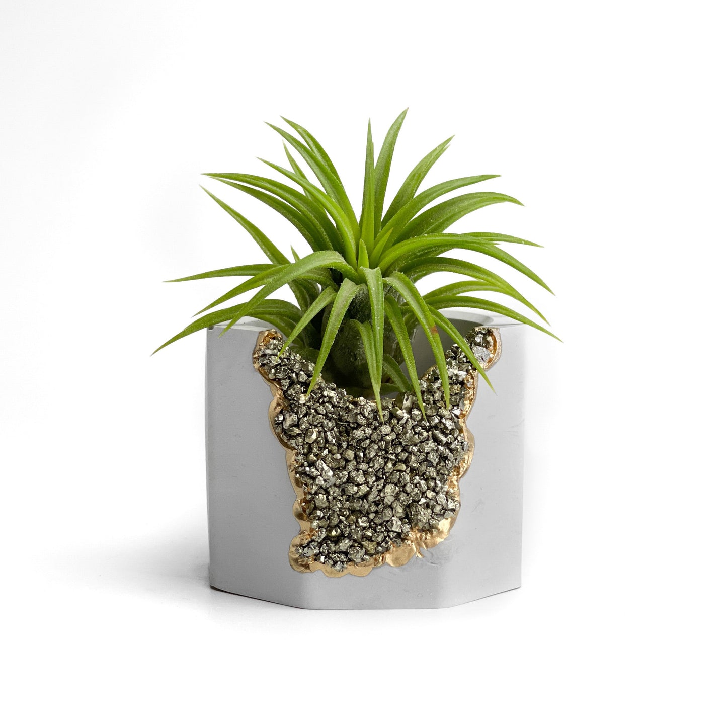 PYRITE GEODE PLANTER - Concordia Style Boutique