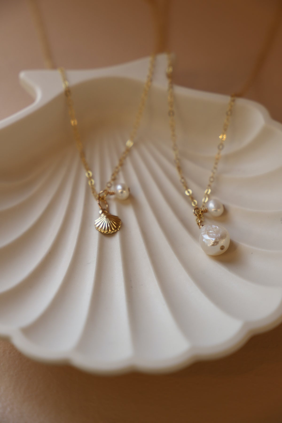 DOUBLE PEARL DROP NECKLACE - Concordia Style Boutique
