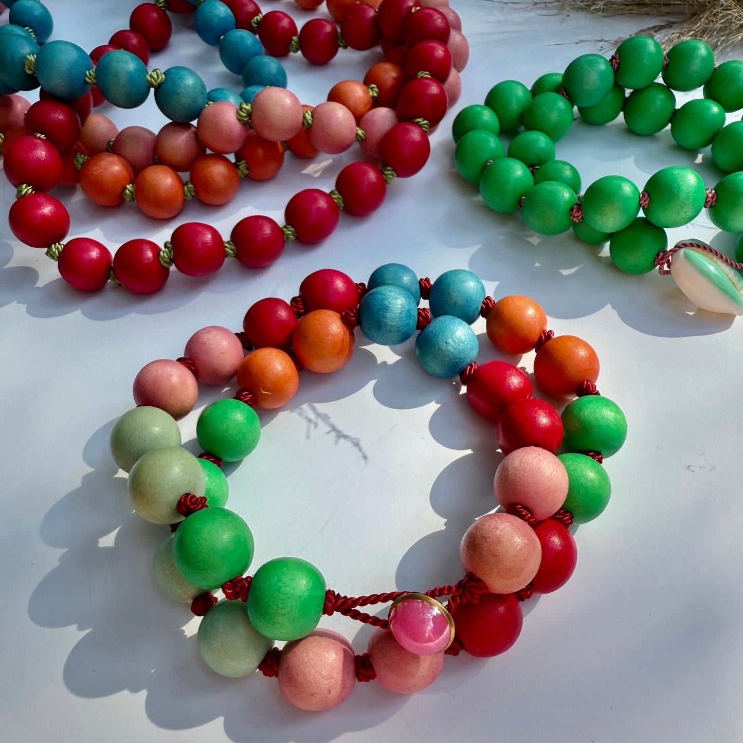 Wood Bead Necklace