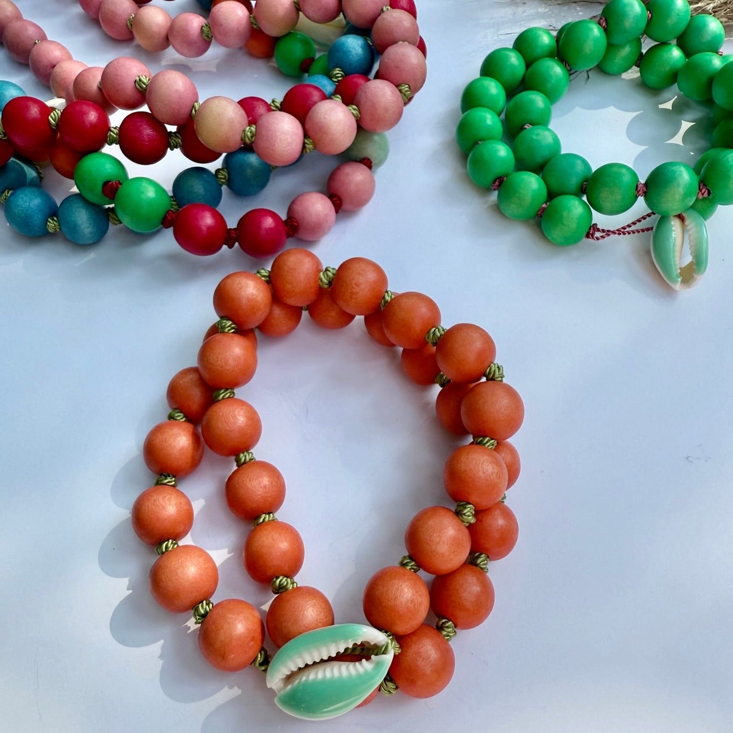 Wood Bead Necklace