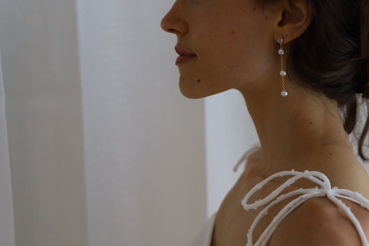 SUNNY PEARL DROP EARRINGS - Premium Jewelry from Katie Waltman Jewelry - Just $52! Shop now at Concordia Style Boutique